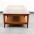 Mid Century Modern Coffee Table Heritage Shelf Tile Walnut Wood Wide Vintage MCM For Sale - Image 9 of 12