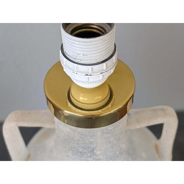 Vintage Seguso Vetri a Scavo-Styled Lamp For Sale - Image 10 of 12