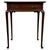 Antique Early 20th Century English Mahogany Side Table with Cabriole Legs For Sale - Image 12 of 12