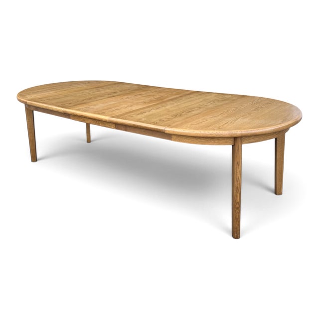 Wood 1960s Sorø Stole Danish Modern Teak Extendable Dining Table With 3 Leaves For Sale - Image 7 of 17
