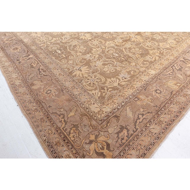 Indian Indian Amritsar Rug For Sale - Image 3 of 9