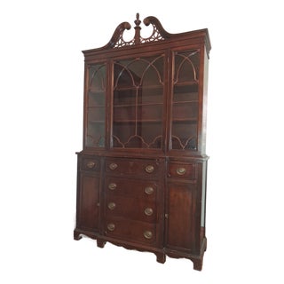 Mahogany China. Cabinet For Sale