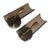Pair of Cristal Arte Smoky Glass Italian Sconces 1960s For Sale - Image 9 of 10