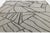 Modern Hand-Tufted Wool Rug Abstract Geometric Linear Design – Greige & Charcoal For Sale In New York - Image 6 of 10