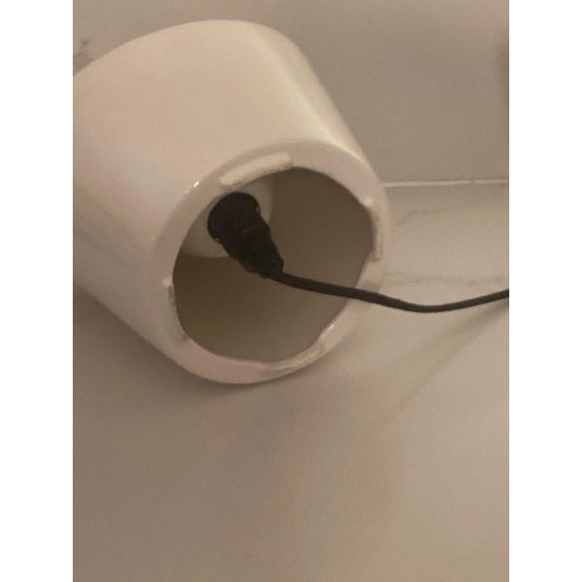 Ceramic Ceramic Bedside Table Lamps from Habitat, 1990s, Set of 2 For Sale - Image 7 of 9