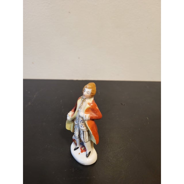 Vintage Occupied Japan Colonial Figurine For Sale - Image 4 of 14