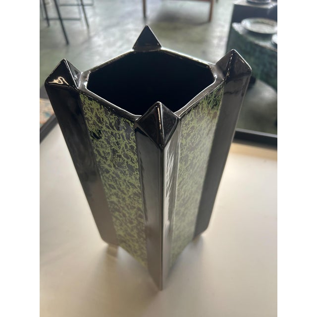 Ceramic Vase from Saint Clément, 1970s, in Good conditions. Designed 1970 to 1979 This piece has an attribution mark, I am...