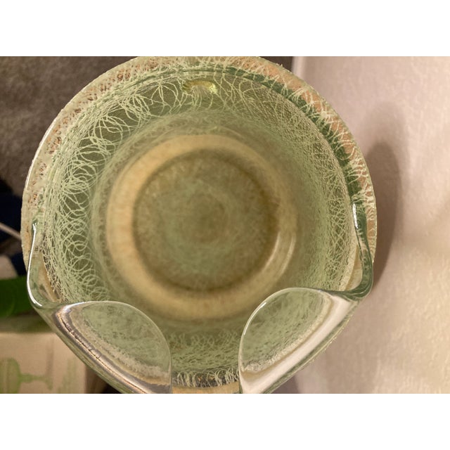 1960s Color Craft Green Spaghetti String Pitcher For Sale In Oklahoma City - Image 6 of 7
