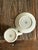 Beige 1990s Villeroy Boch Castellina Cups Saucers Citta Campagna Floral Fruit Coffee Tea - Set of 6 For Sale - Image 8 of 9