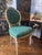 Vintage Louis XVI Malachite Side Chair For Sale - Image 4 of 10