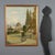 Oil on masonite. Signed lower right. from the Campari company collection. Leonardo Stroppa, who painted primarily...