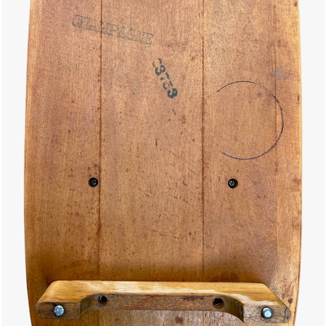 1940s Pair of Heywood Wakefield ThreeTier 'Surfboard' End Tables, Model 3753G Chairish