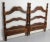 French Fir Headboard for Queen Size Bed, 1940s For Sale - Image 3 of 12