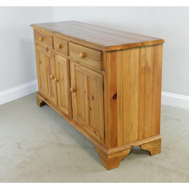 Ethan Allen Farmhouse Pine Sideboard Buffet Chairish