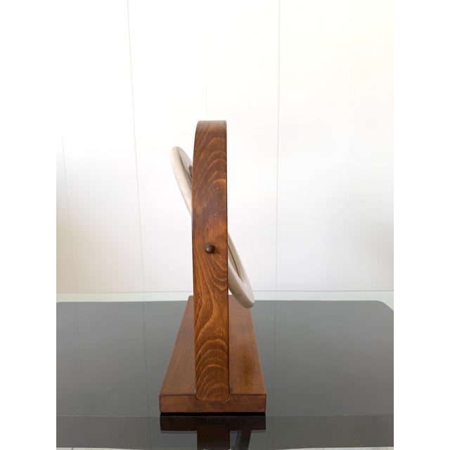 Metal SP63 Sandretta Table Mirror by Ettore Sottsass for Poltronova, 1965 For Sale - Image 7 of 9