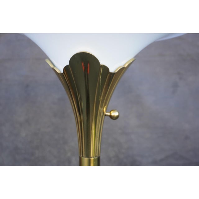 Art Deco Antique Stiffel Art Deco Brass Floor Lamps For Sale - Image 3 of 9