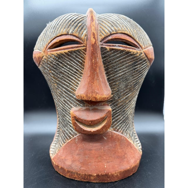 African Songye Kifwebe Mask, 1950s For Sale - Image 9 of 9