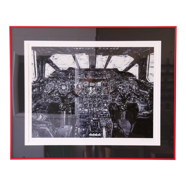 Concorde by Michael Kagan 2021 Signed Screenprint 40/100 For Sale
