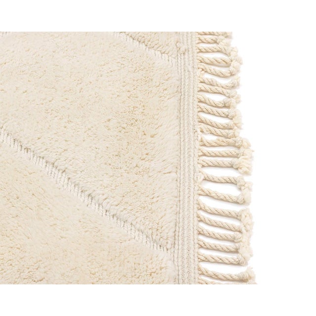 Contemporary Large Hand-Knotted Wool Premium Rug by Azele Studio For Sale - Image 3 of 12