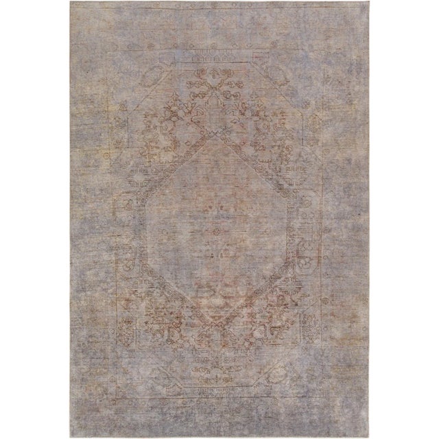 Pasargad Home Overdye Lamb's Wool Area Rug- 6' 4" X 9' 5" For Sale - Image 4 of 4