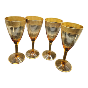 Set of 4 Vintage Tiffin-Franciscan Glasses
