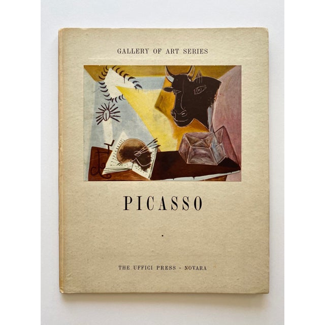 Pablo Picasso Vintage 1954 First Edition Mid Century Modernist Lithograph Print Hardcover Art Book For Sale - Image 13 of 13