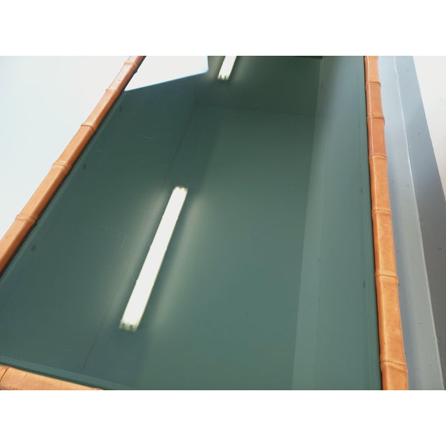 Animal Skin Vintage Swiss Rectangular Coffee Table from de Sede, 1970s For Sale - Image 7 of 14