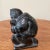Mid-Century Inuit Eskimo Art Carving Gorgeous Stone Seal Hunter Arist Signed For Sale In Chicago - Image 6 of 13