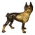 Large Antique Cast Iron French Bulldog Dog Doorstop For Sale