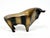 Postmodern Vintage Bronze Bull and Bear Figurines by Reinhard Dachlauer, Germany, 1980s, Set of 2 For Sale - Image 3 of 16