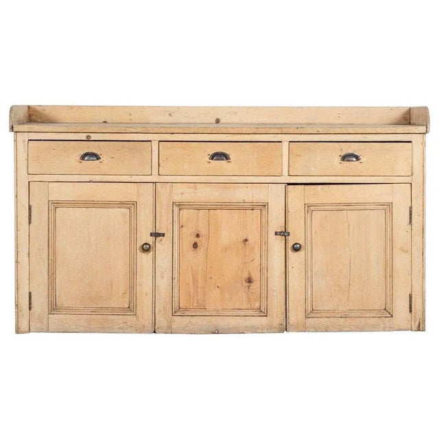 19th Century Scottish Pine Dresser Base, 1870s For Sale - Image 12 of 12