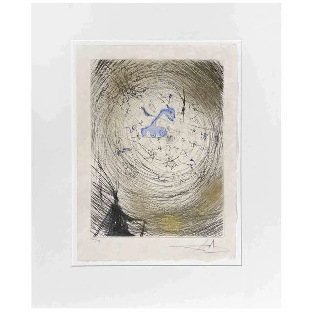 Sator is an artwork from the Series "Faust" (La Nuit de Walpurgis), realized in 1968/69. Etching, Drypoint, Watercolor and...
