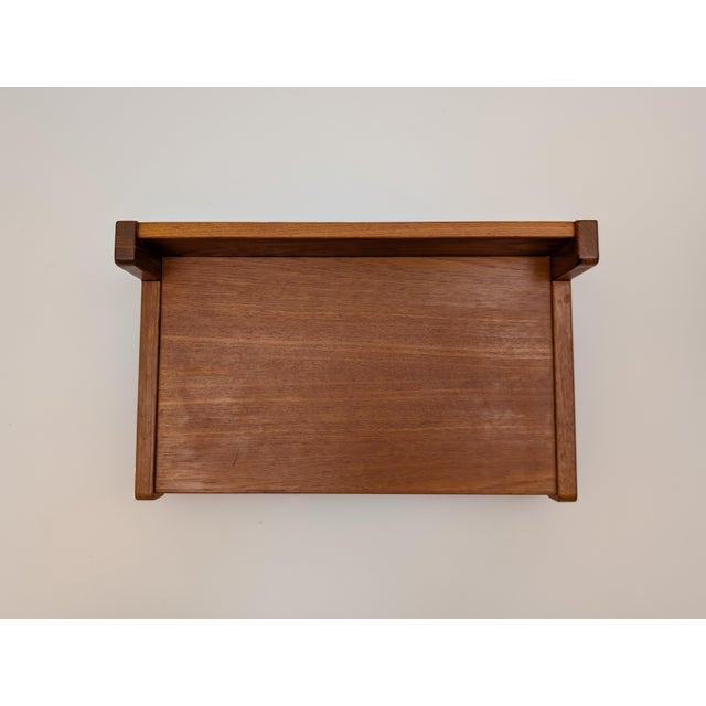 Wood Wall Shelf by Aksel Kjersgaard, 1960s Denmark Teak. For Sale - Image 7 of 8