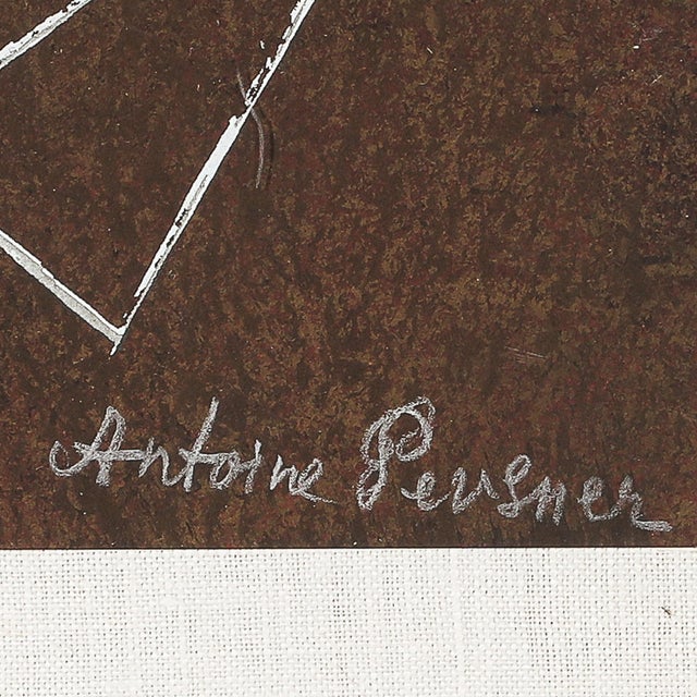 1960s Antoine Pevsner Signed Abstract Composition Screenprint, 1961 For Sale - Image 5 of 12