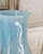1970s Italian Murano-Style Handblown Blue Art Glass Vase With Gold and Silver Flecks, 21" For Sale - Image 13 of 18