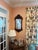Wood 19th-Century American Mahogany Scrollwork Wall Mirror With Original Foxed Glass For Sale - Image 7 of 8