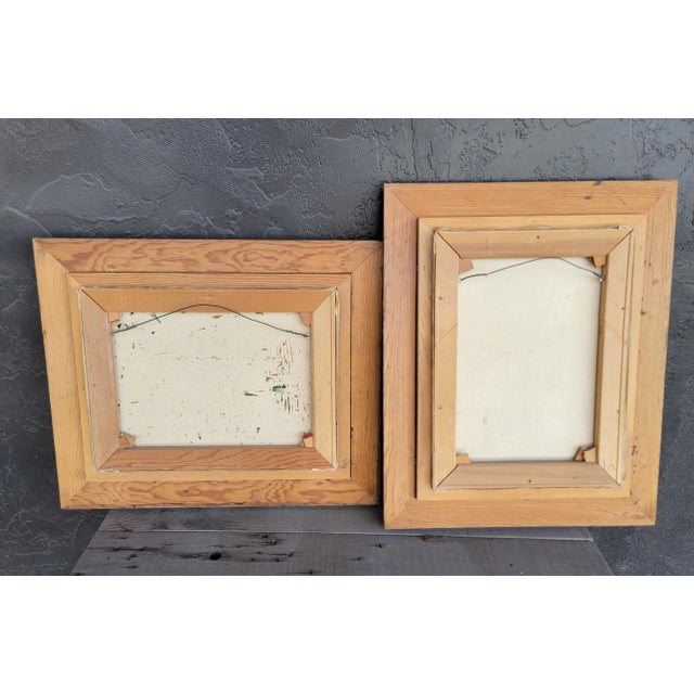 1960s European Street Scene Street Paintings - A Pair For Sale - Image 5 of 16