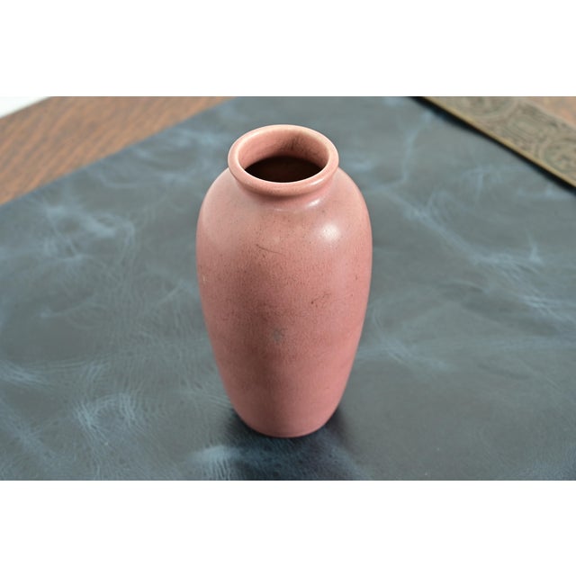 Rookwood Pottery Rookwood Pottery Arts & Crafts Glazed Ceramic Art Pottery Vase, 1922 For Sale - Image 4 of 11