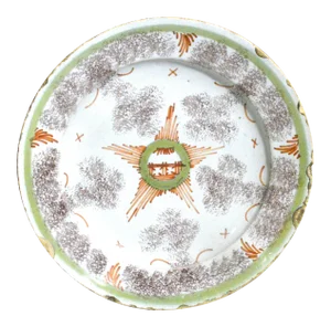 Bristol Delftware Star Plate