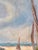 Vintage 1940s Impressionist Sailboat Oil Painting For Sale - Image 10 of 17