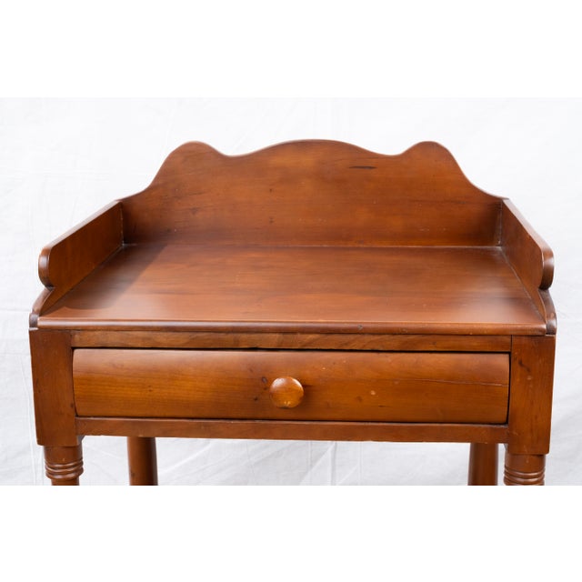 Wood Antique Mahogany Washstand For Sale - Image 7 of 13