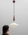 1950s Dutch Philips Wood and Opal Glass Pendant Lamp By Louis Kalff For Sale - Image 18 of 18