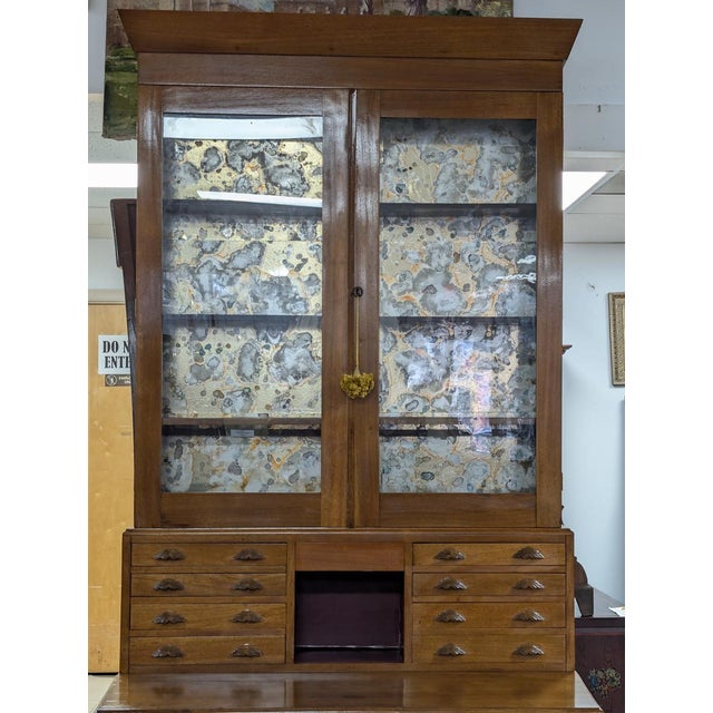 Late 19th Century 19th Century Bookcase Desk/Bureau For Sale - Image 5 of 14