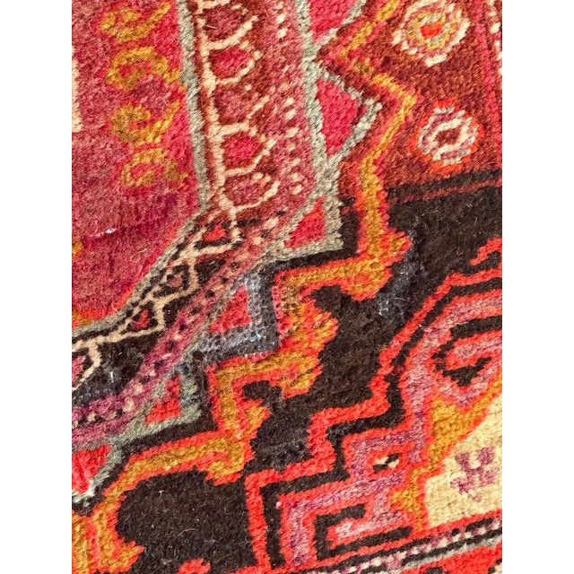 Small Mid-Century Azerbaijan Rug, 1950s For Sale - Image 12 of 16