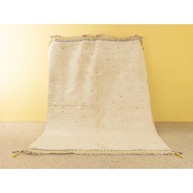 Vintage Tiny Dots Berber Boujad Rug For Sale - Image 11 of 11