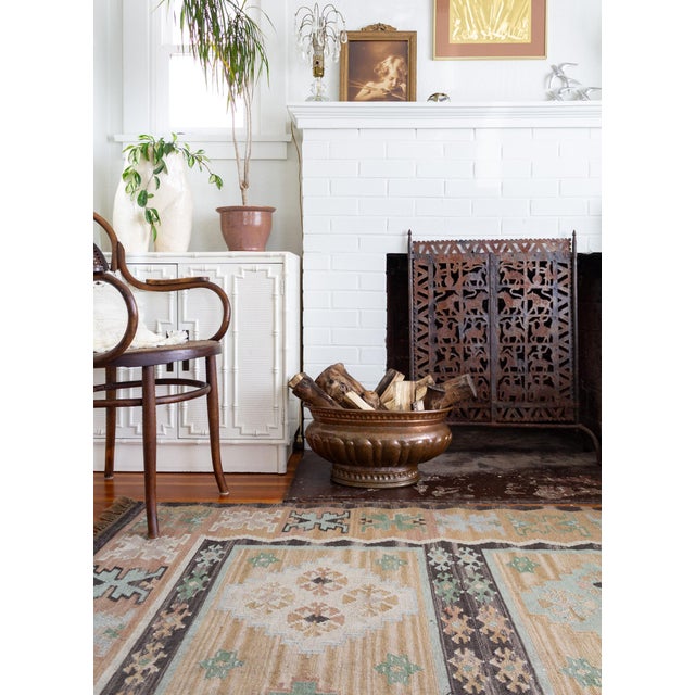 Large Turkish Copper Jardinier Planter Wine Cooler or Firewood Holder For Sale - Image 13 of 15