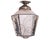 Stunning Hall lamp depicting a Night watch men with Dog . real Art Deco Light Glass Globe Ceiling Pendant, Frosted Glass &...