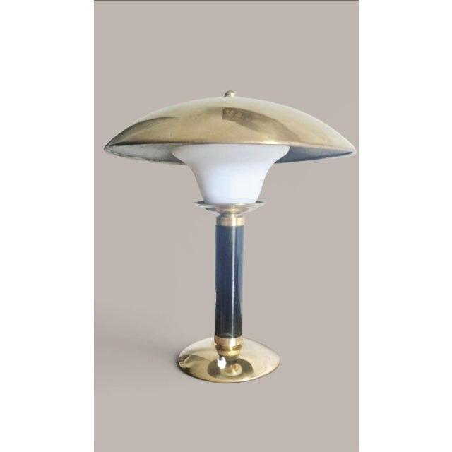 Jumo 350 Grand Luxe Lam in Brass and Metal, 1960s For Sale - Image 9 of 13