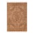 Boho Chic Floral 1990's Pak-Persian Taupe/Green Wool Rug - 6'1'' X 9'0'' For Sale