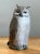 Mid-Century Modern Vintage Royal Copenhagen Porcelain Owl Figurine For Sale - Image 3 of 12